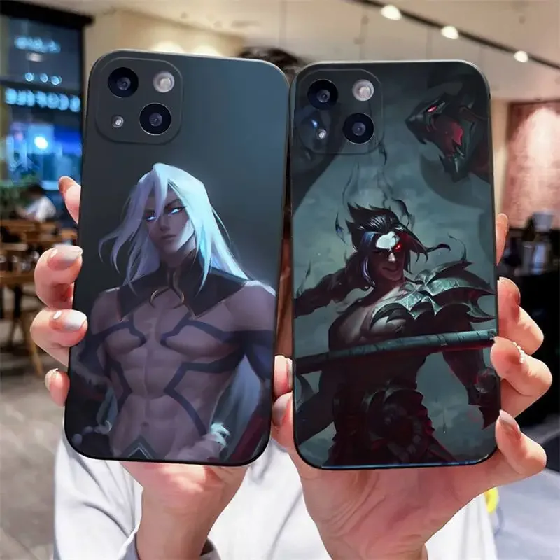 Custodia Per Telefono Game Kayn L-Lols Per Iphone 15,14,13,12,11 Plus,Pro,Max,Xr,Xs,X,7,8 Plus,Se,Mini Silicone Soft