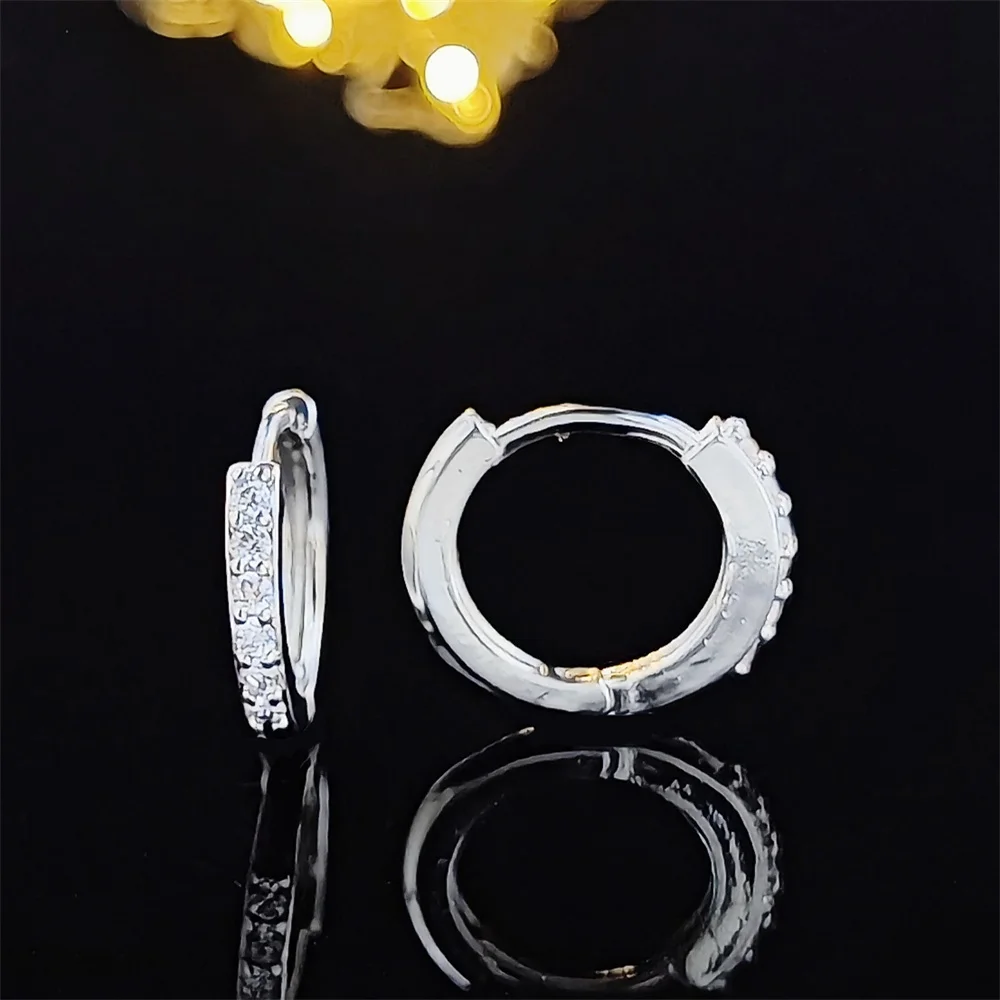 2024 여성용 후프 귀걸이, 트렌디한 후크, Boucle Doreille Femme 웨딩 쥬얼리, E408a, 신상 패션