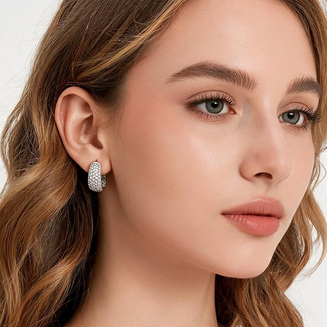86215-3a1908.jpg Boucles d'oreilles créoles en zircone en forme de U pour femme, style géométrique, pour mariage, fiançailles, bijoux quotidiens