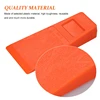 ipiip 4 Piece Buckling Wedges Felling Orange Plastic Cleaving Chainsaw Tree Cut 4