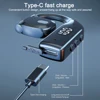LED Single Earphones Long Standby Business Headphones Waterproof Mono Headset Outdoor Call Bluetooth 5.3 Wireless Earbuds 4
