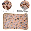 Soft Fluffy High Quality Pet Blanket Cute Cartoon Pattern Pet Mat Warm and Comfortable Blanket for Cat Dogs Mat 5