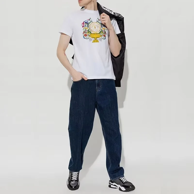 Hot Sale Classic Fashion Men T-shirt Luxury Brand Short Sleeve Tshirt Clothing Designer Tee Women Cotton T Shirt Summer Tops