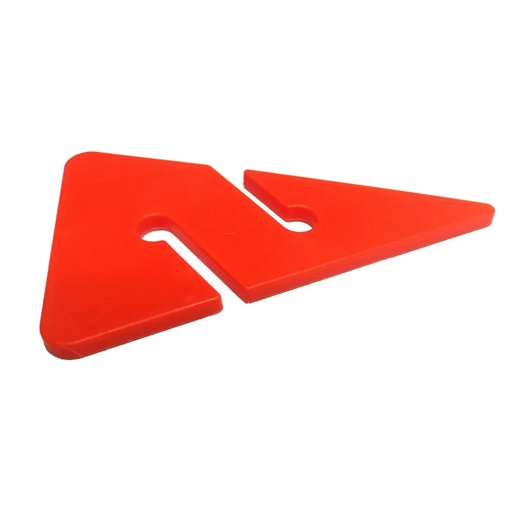 6PC Scuba Dive Cave Wreck Dive Line Arrow Markers ABS Triangle Shape guide rope indicator For Techical Cave Diving Diver 3