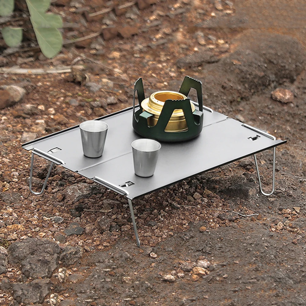 Portable Camping Folding Tables Aluminum Alloy Folding Table Mini