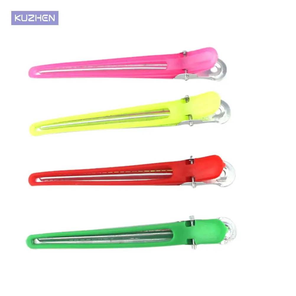 

12Pcs/bag Colorful Hair Clips Professional Hairdressing Salon Sectioning Hair Styling Braider Tools Section Hairpins Accessories