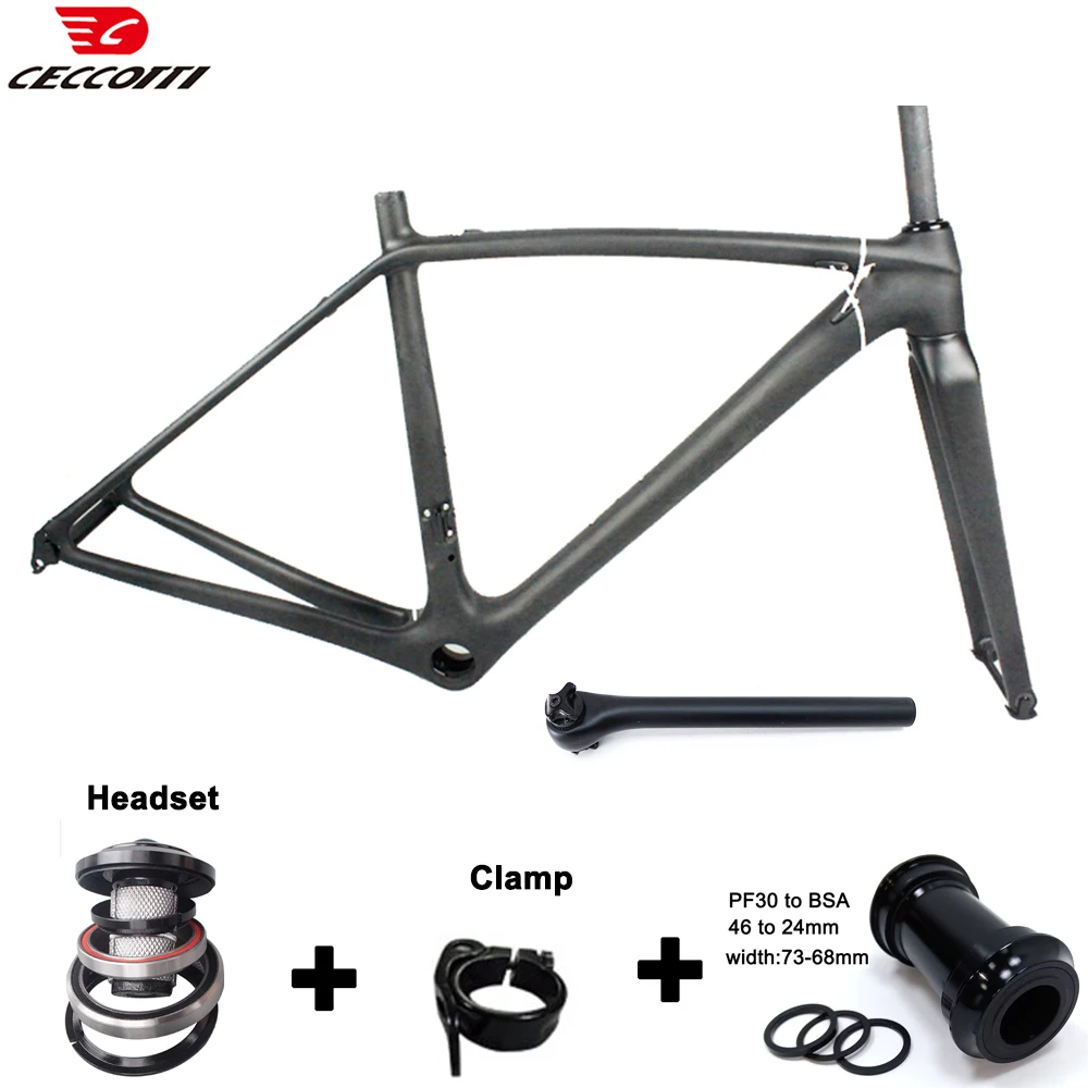 Bicycle Frame Emonda Carbon Road Bike Frame With PF30 BB Adapter Fit 700C*25mm Wheels