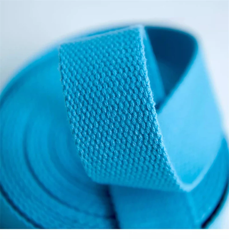 Webbing Craft Supplies 5 Yards 20/25/32/38/50mm Polyester Cotton Canvas Webbings for Backpack Strap Belt