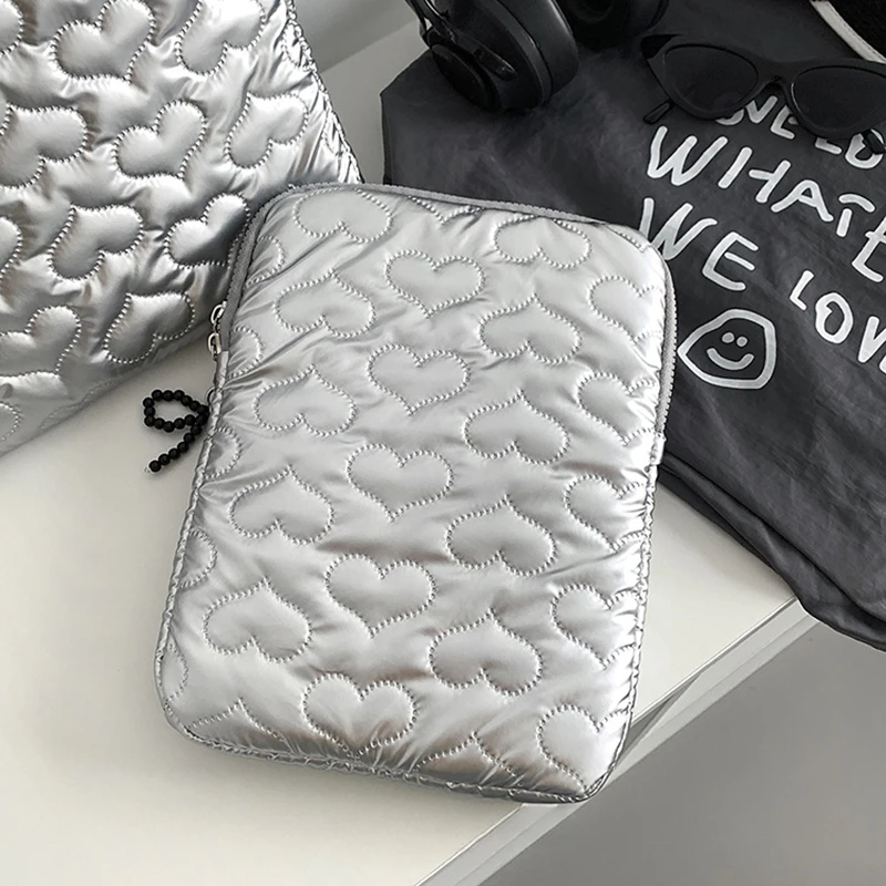 Cute Heart Design Tablet and Laptop Sleeve - Korean Version