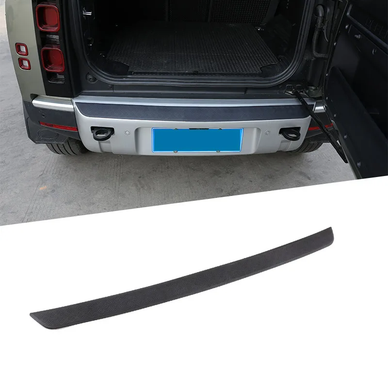 

For Land Rover Defender 90 110 2020-2024 Car Styling Black Car Rear Bumper Plate Trunk Sill Cover Guard Car Accessories