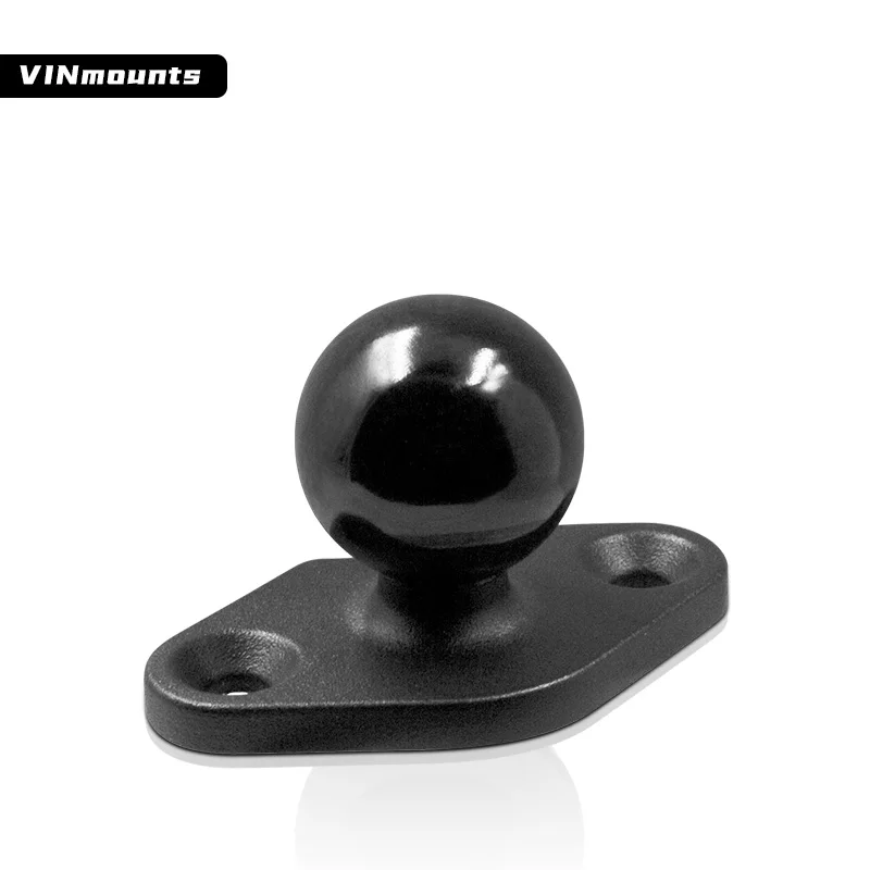 VINmounts2-Hole diameter 5.5mm/center hole spacing 40mm, base plate size 32x56mm, Material: Aluminum alloy/rubber (VIN-B-009)