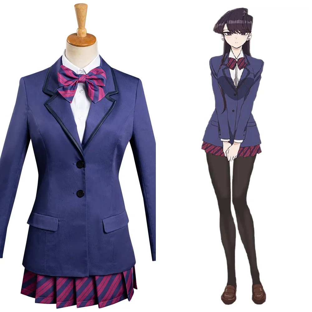 

Anime Komi Can‘t Communicate Cosplay Shouko Komi Costume Uniform Outfits Halloween Carnival Suit