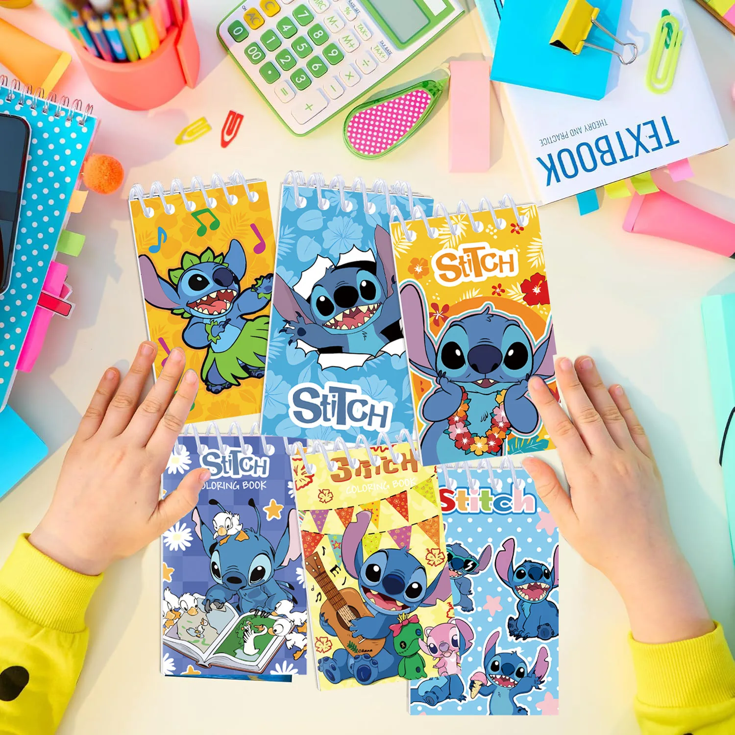 Mini Livres Coloriage Stitch Disney - Cahiers Enfants