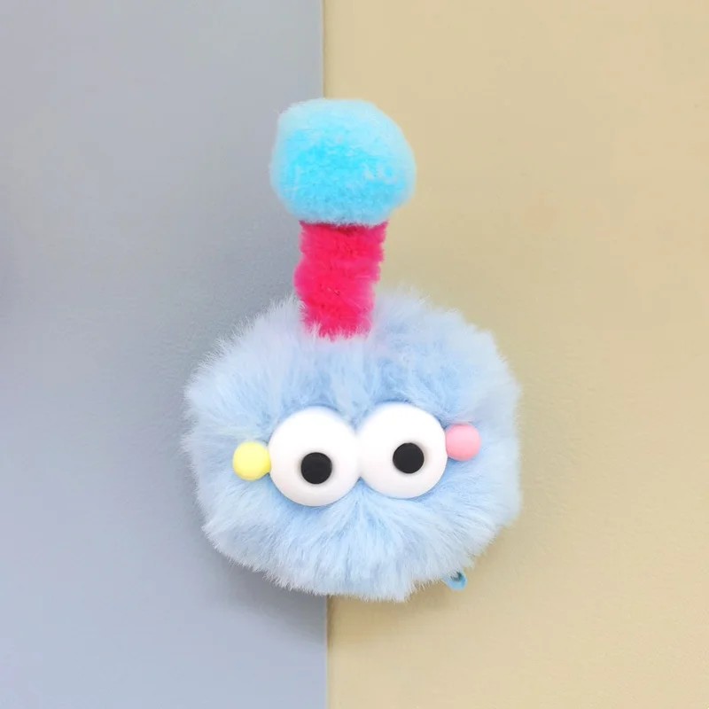 Kreative Häkeln Haar Clip Für Mädchen Hand Woven Garn Haarspangen frauen Cartoon Lustige Entenschnabel Clip Haar Zubehör Haarnadel – Detail 11