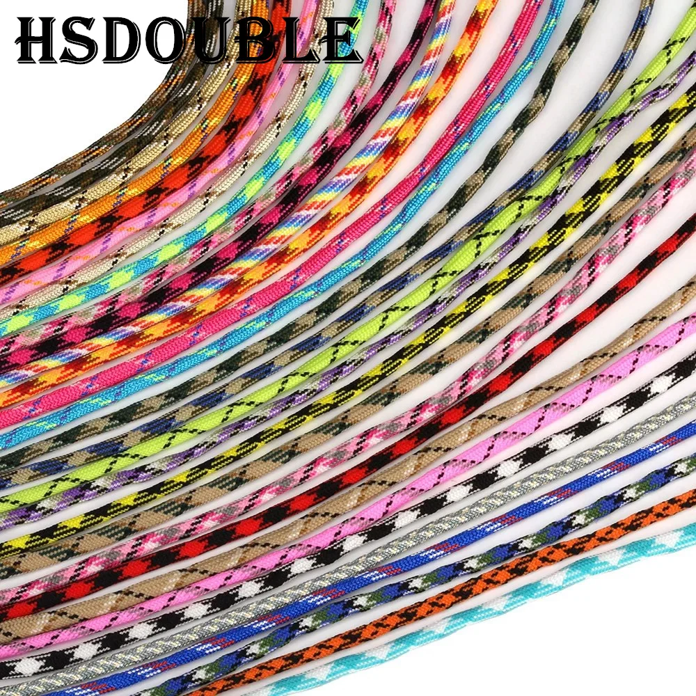 100FT 550 Paracord Parachute Cord Lanyard Mil Spec Type III 7 Strand Core For Climbing Camping Buckles Bracelet 1pc nylon cord