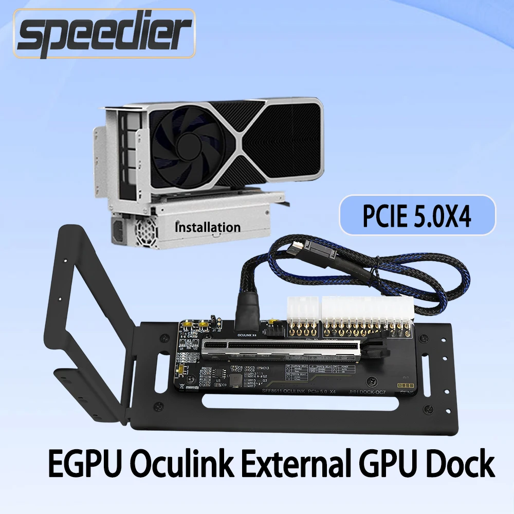 egpu box oculink 接続 Oculink External GPU Dock EGPU Notebook External Expansion PCIe