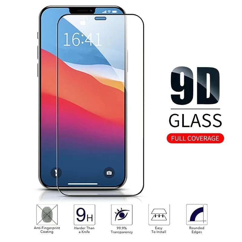 

Защитное закаленное стекло для Apple IPhone 14 13 12 11 7 8 SE2 XS XR X Plus Pro Max
