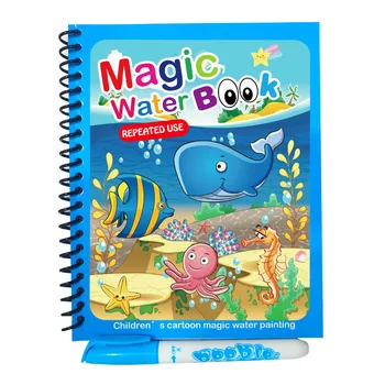 Montessori Reusable Water Drawing Book 1