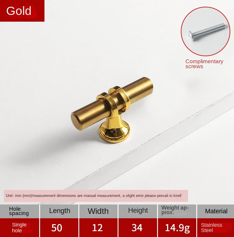 Gold  single hole