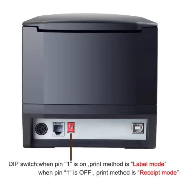 Xprinter XP-365B 라벨 프린터, 열 바코드 프린터 스티커 프린터, 윈도우즈, 리눅스용 슈퍼마켓에서 20-80mm 용지