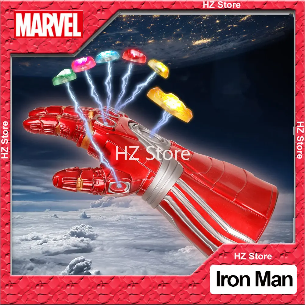 Marvel Iron Man Glove Infinity Gauntlet With Removable Gem Stones