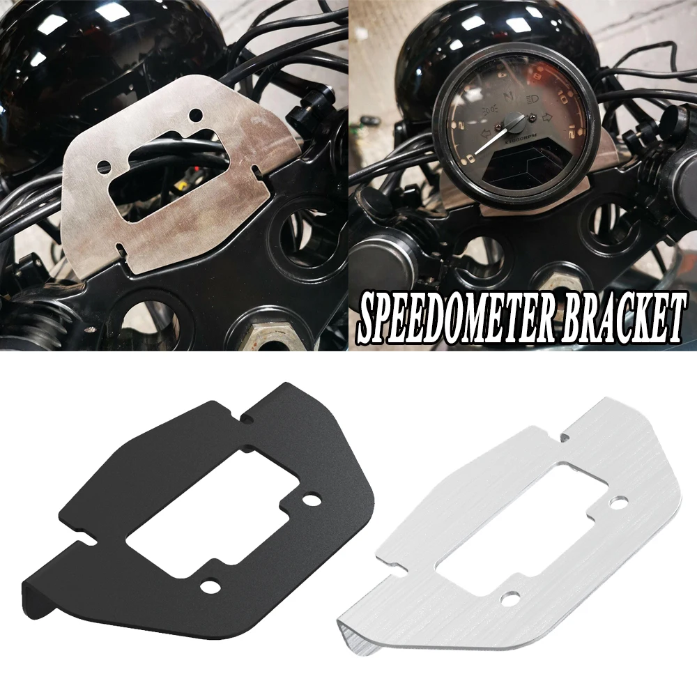 Per Bmw K100 K75 Cafe Racer Moto K 100 K 75 Cafe Racer Staffa Tachimetro In Acciaio Inossidabile Spazzolato Staffa Tachimetro