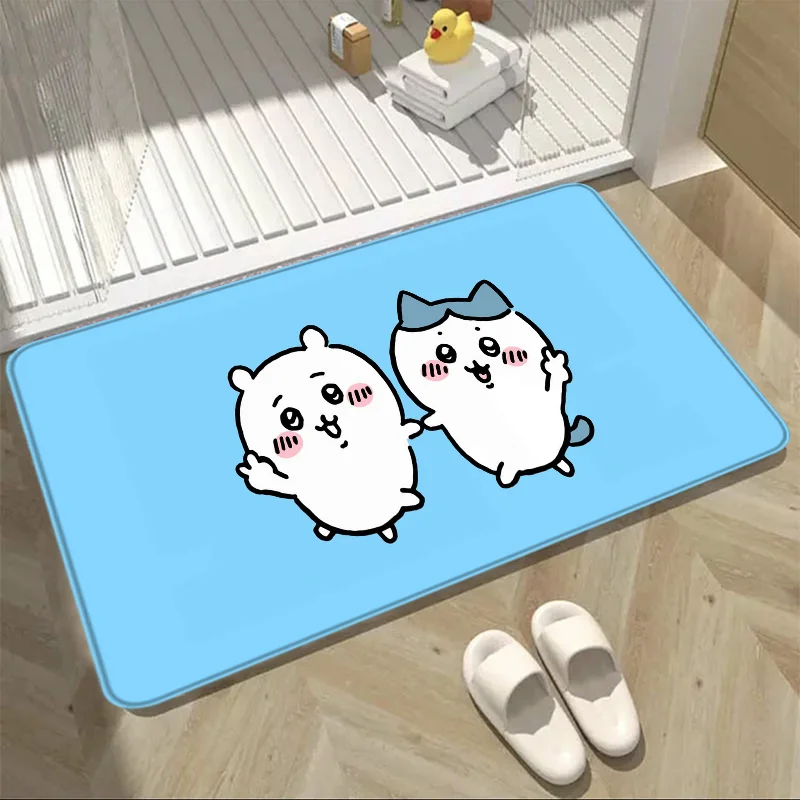 

Children Room Carpet Chiikawa Floor Mat Doormat Pets Rug Bathroom Mat Kitchen Hallway Foot Rugs Home Decor Wedding Birthday Gift