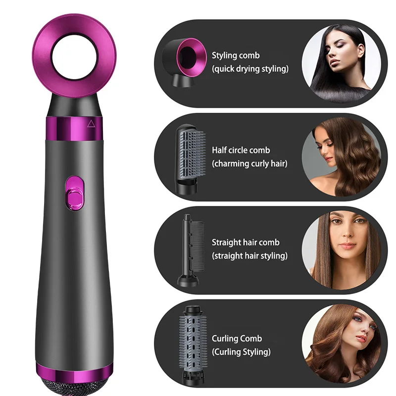 Xiaomi MIJIA 5 in 1 Multifunctional Hair Dryer Portables High Speed Hairdryer Professional Noise Reduction Constant Temperature 2
