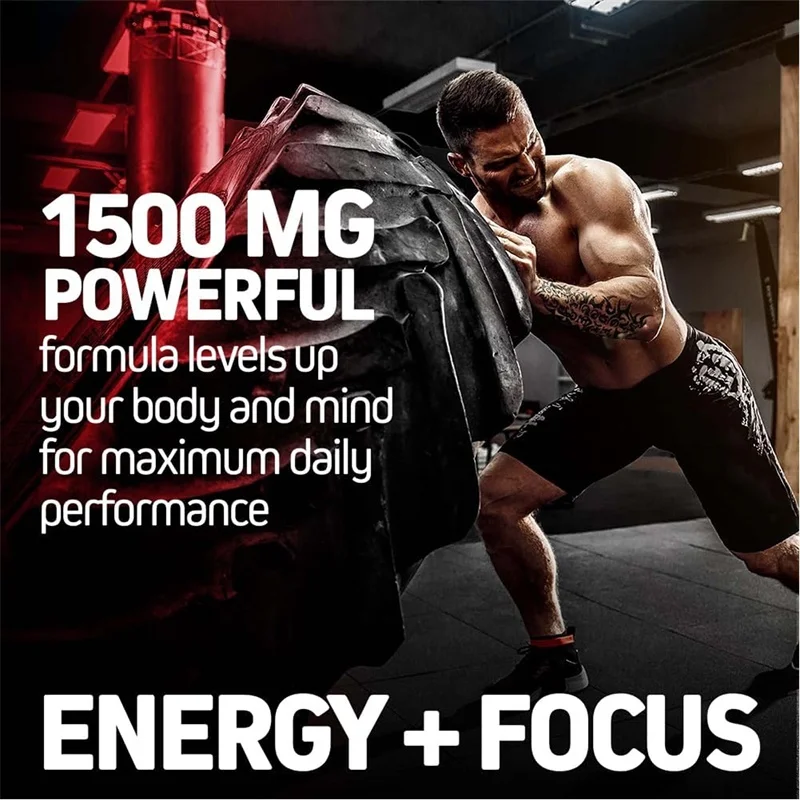 Ginseng Supplement Korean Red Panax Ginseng Supplement Increases Energy Strength Vitality Performance Focus