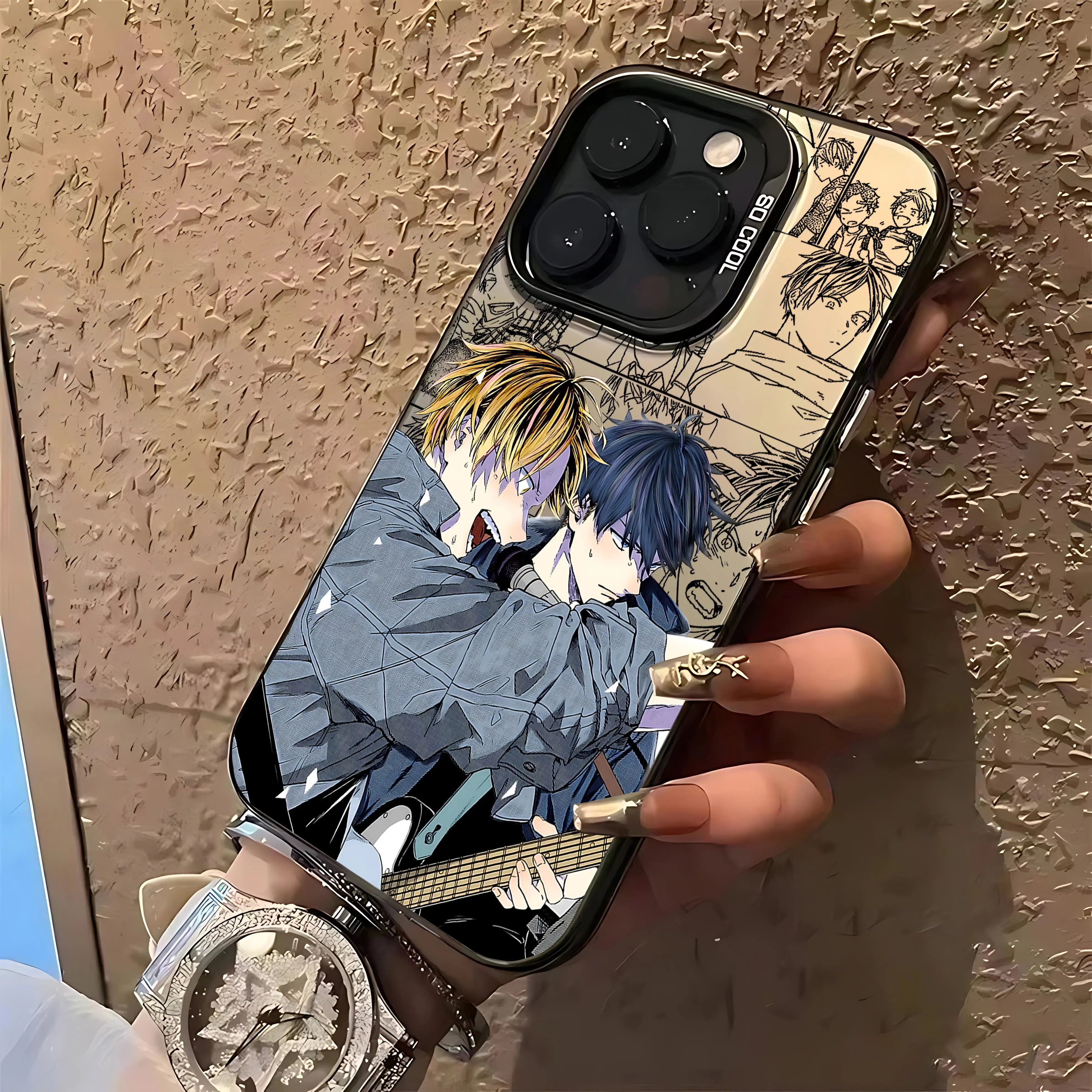 Anime Given Anti-Fall Matte Back Cover Phone Case
