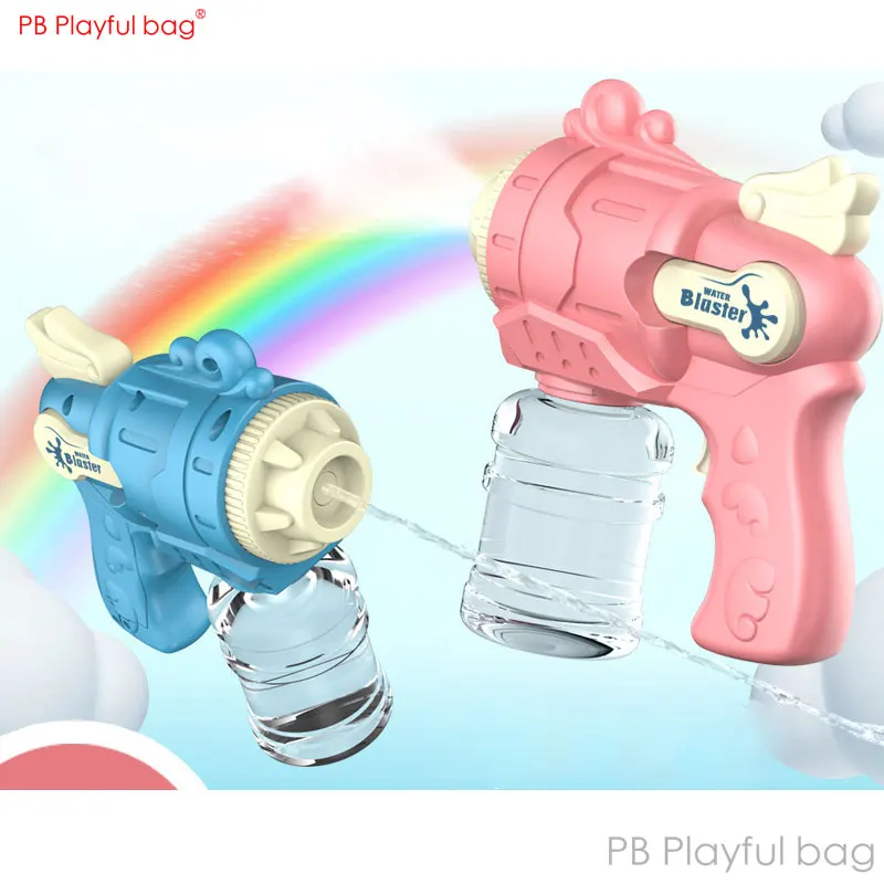 2 mode Cartoon Electric Water Gun Summer Spray water toys Summer outdoor Children toy blaster DIY Empty Bottle Modification AC79
