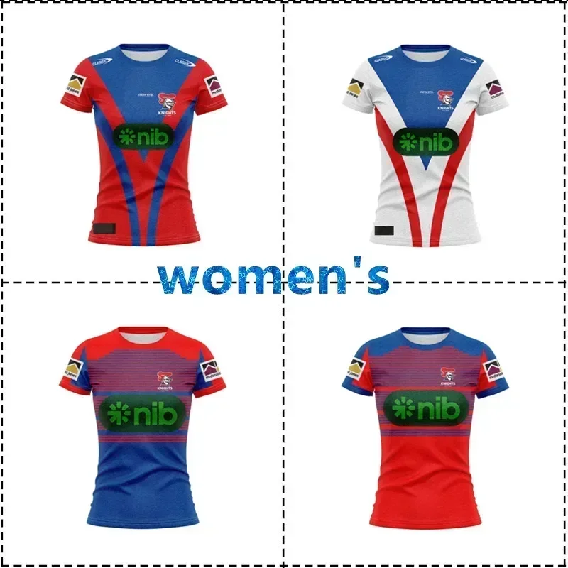Knights Home / Away / Training Rugby Jersey-Women's Size:S-XXXL（Print Name Number）Top Quality