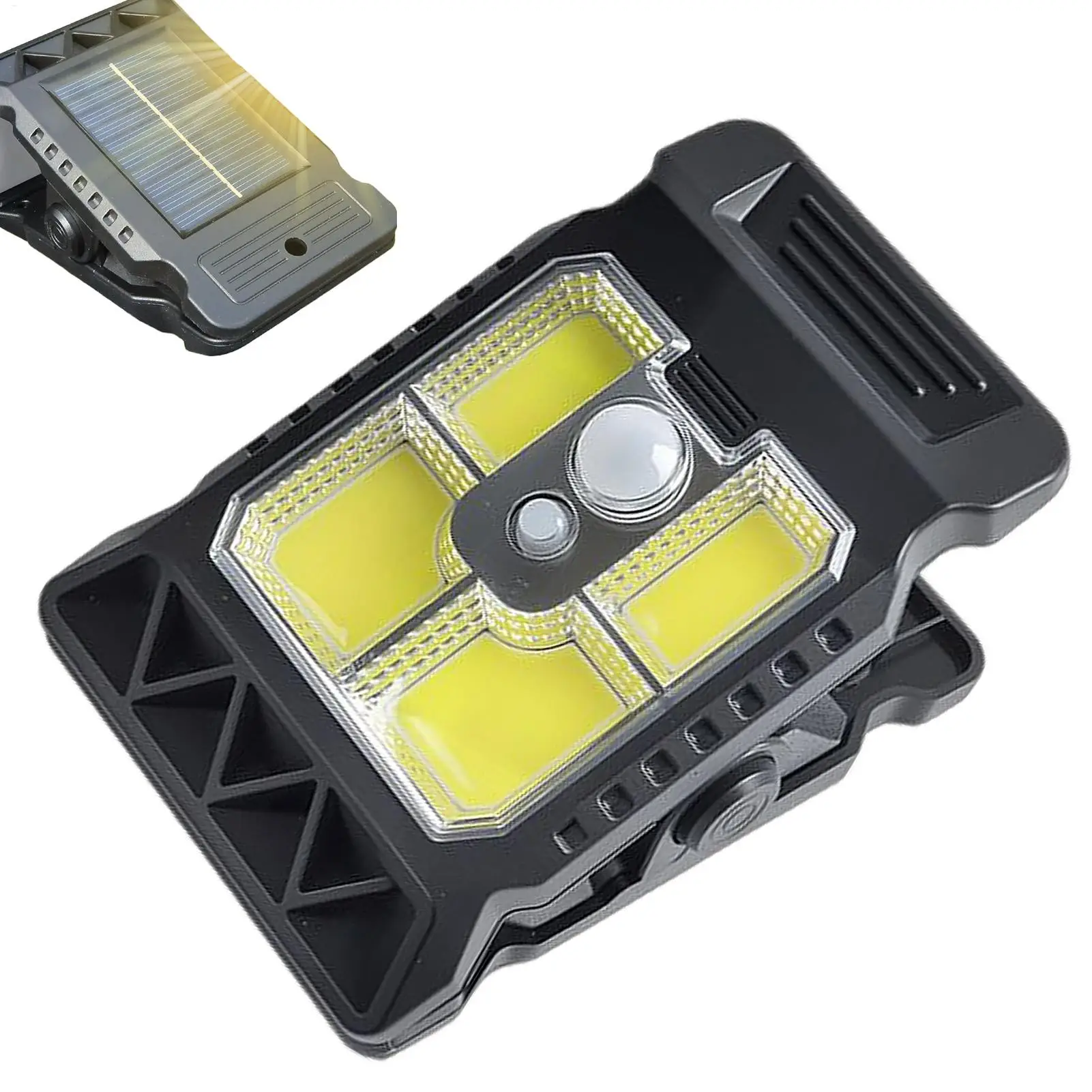 Outdoor solar clip-on light with motion sensor waterproof outdoor clip-on solar light 3-mode safety light Lighting Portable LED