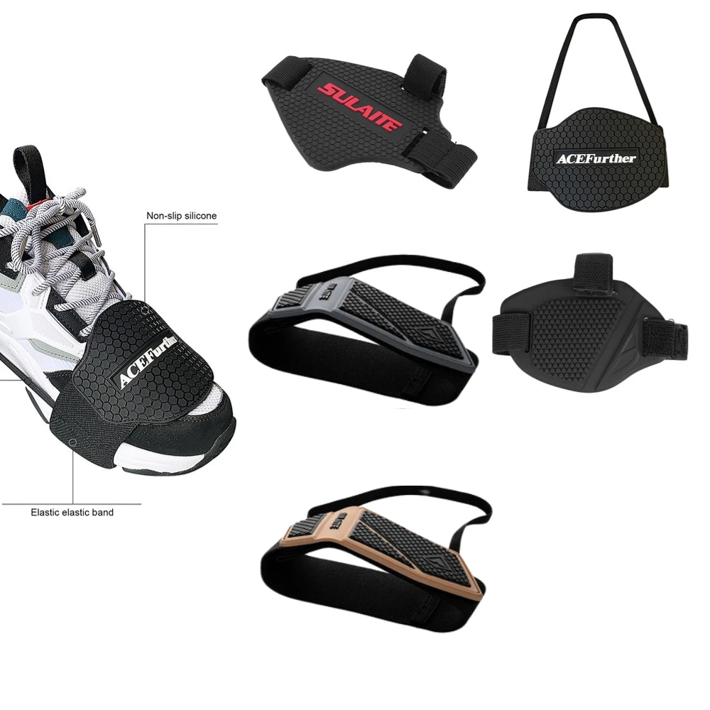 

Universal Rubber Motorcycle Shoes Protection Gear Shift Pad Anti-skid Gear Shifter Lightweight Boot Cover Shifter Guards Protect