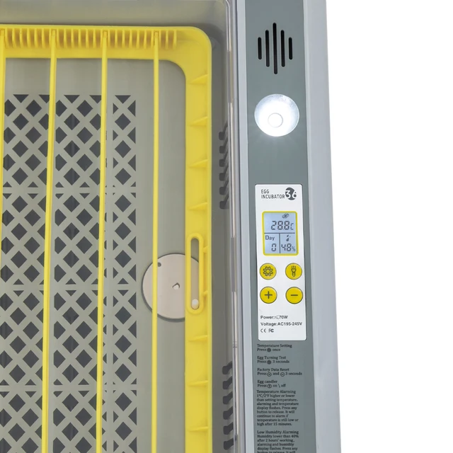 36 Eggs Incubator Digital Poultry Hatcher Machine with Automatic Egg Turning, Temperature & Humidity Control