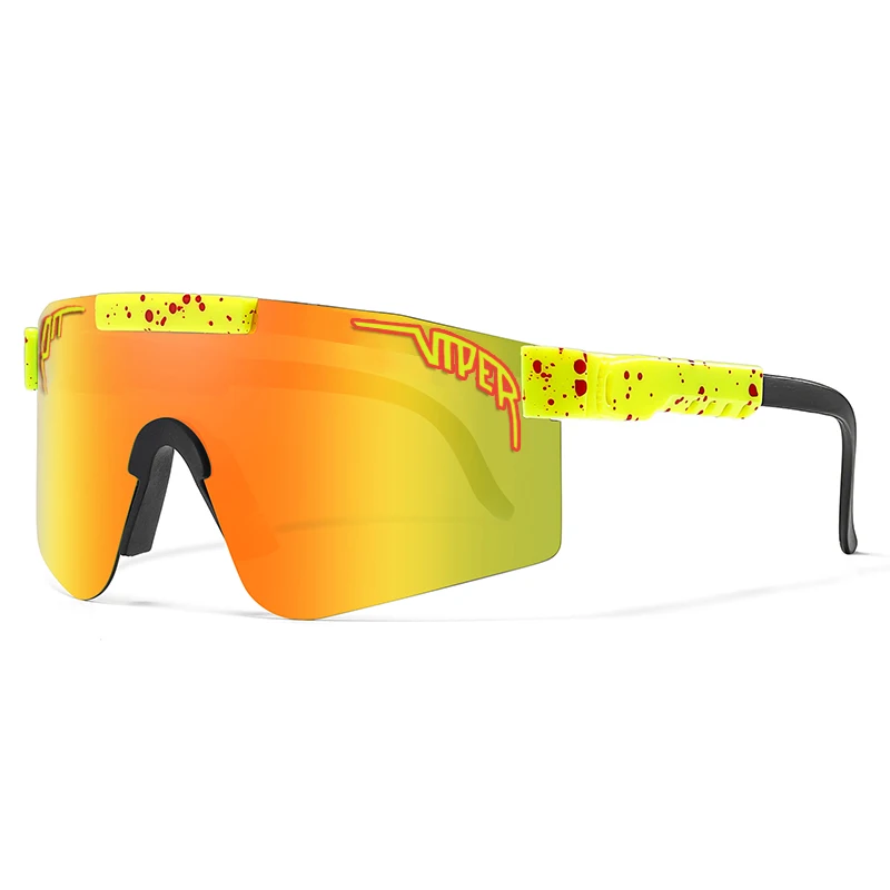 Pit Viper-Lunettes de cyclisme pour hommes et femmes, lunettes de soleil d'extérieur, lunettes de sport VTT, lunettes de vélo UV400, lunettes de vélo sans boîte