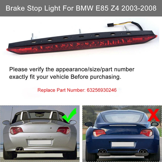 Car Led Third High Level Stop Brake Light 63256930246 for BMW Z4