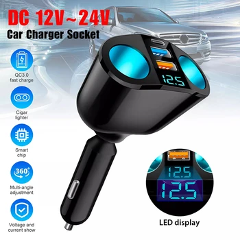 Digital Dual Car Charger 1