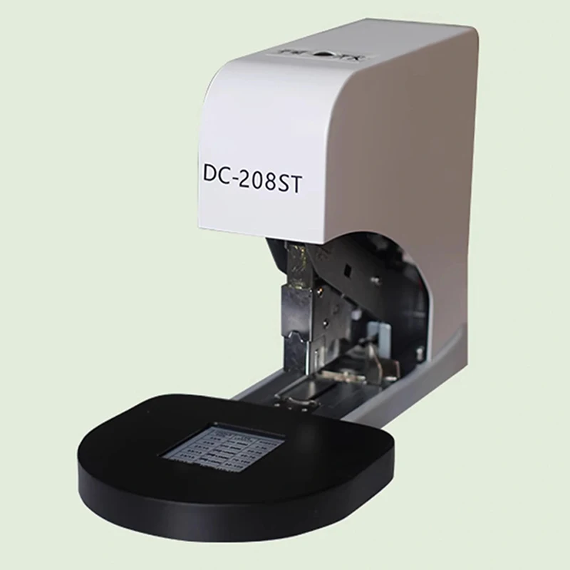 DC-208ST Electric stapler Office commercial stapler Financial voucher binding machine Thickened pedal + button dual use