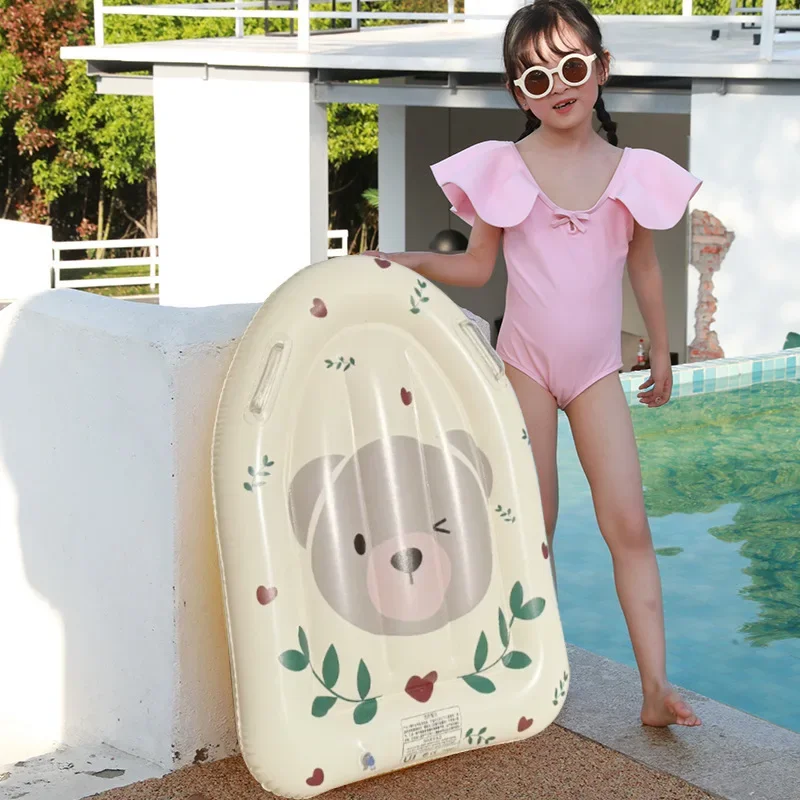 Ins Little Bear Rabbit Printing Baby Lifeline Cartoon With Handle Float Board Floatability Clothing From China