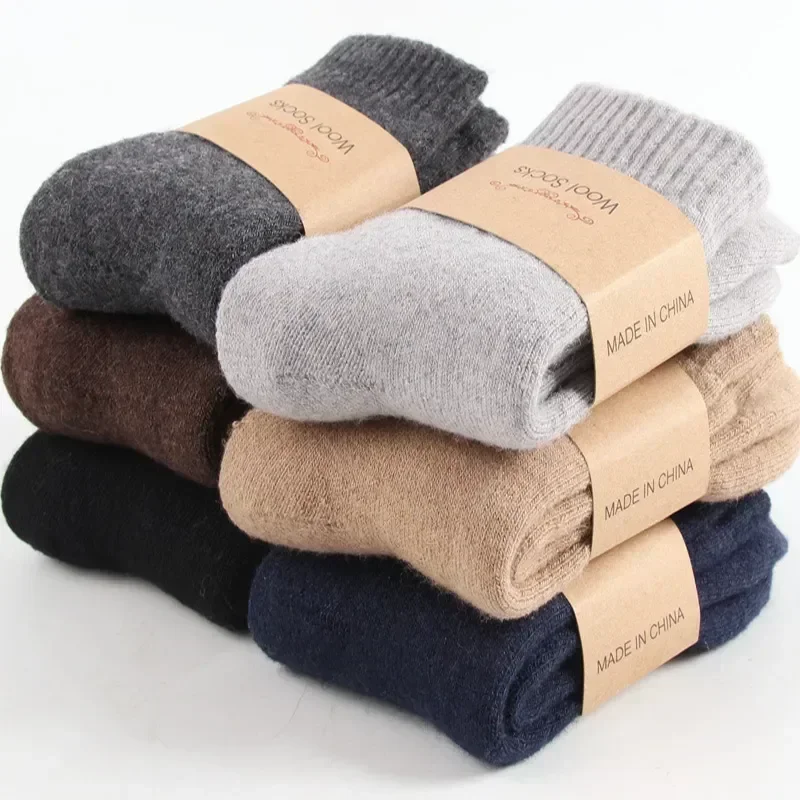 

Sox мужские шерстяные рабочие удобные зимние носки подарок для пеших прогулок простые мягкие женские толстые спортивные носки теплые уютные кабины повседневные теплые