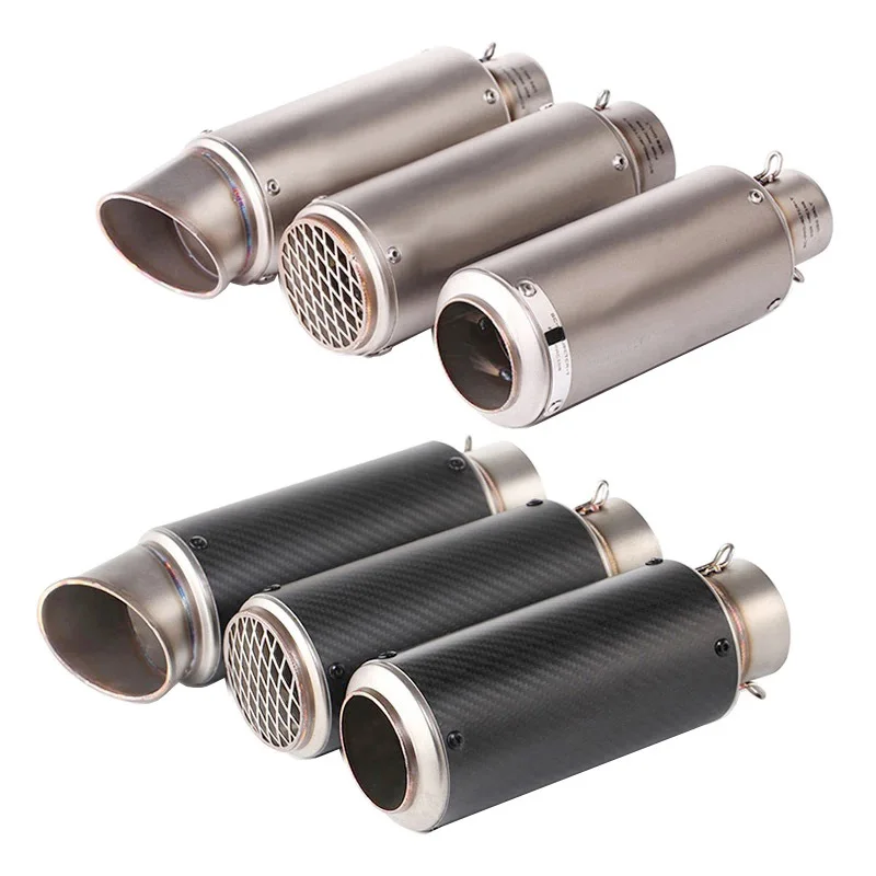 51mm61mmMotorcycleExhaustPipeMufflerDBKillerLeftRightSide