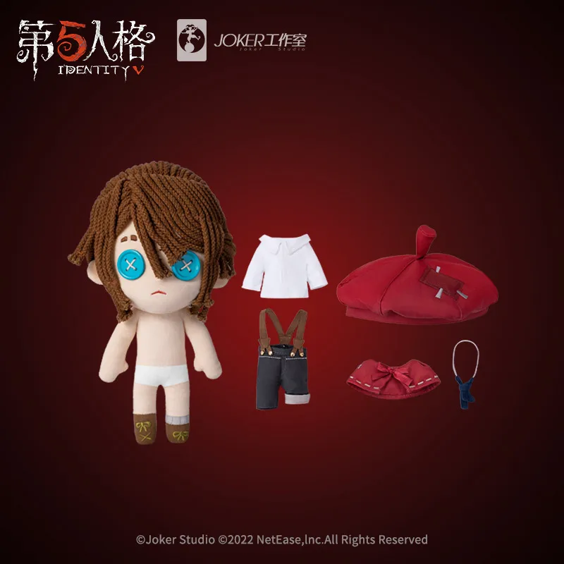 

Cosmile Identity V Plush Doll Official Original Survivor Painter Edgar Valden Soft Stuffed Plushie Plushie Toys Body With Clot