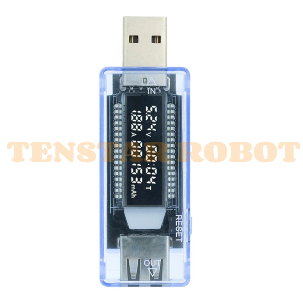  KWS-V20 Voltage Meters Current Voltage Capacity Battery Tester USB Volt Current Voltage Doctor Charger Capacity Power Bank 