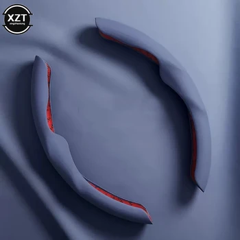 2pcs 36-38CM PU Car Steering Wheel Cover Liquid Feeling Universal Car Interior Accessories Car styling