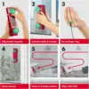 Magnetic Window Cleaner Tool | The Glider D4 Double Sided Outside Window Cleaner Tool Fits Windows 0.08"-1.6" Thick, Adjustable 5
