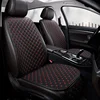 Leather Car Seat Covers Four Seasons Front/Rear Seat Protector Car Seat Cushion Pad Mat Auto Interior Accessories Universal 2