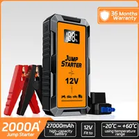 Power Bank 2000A Jump Starter Portable Charger Car Booster 12V Auto Starting Device Emergency Car Battery Starter