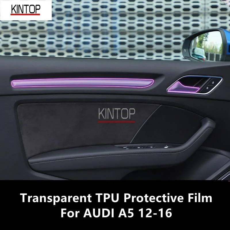 Für audi a5 s5 2015-2019 auto innen zubehör film transparent tpu