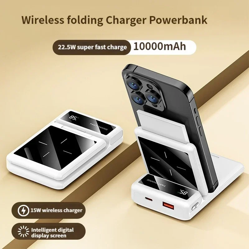 Macsafe Power Bank 15W Wireless Fast Charge for Xiaomi Samsung iPhone  External Battery Pack Magnetic Powerbank Portable Charger - AliExpress